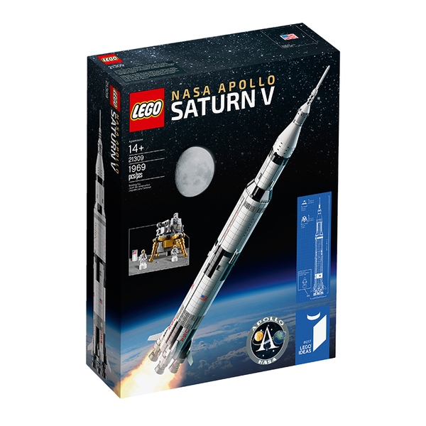 Beautiful LEGO Ideas 21309 Saturn V Rocket Official Release info!