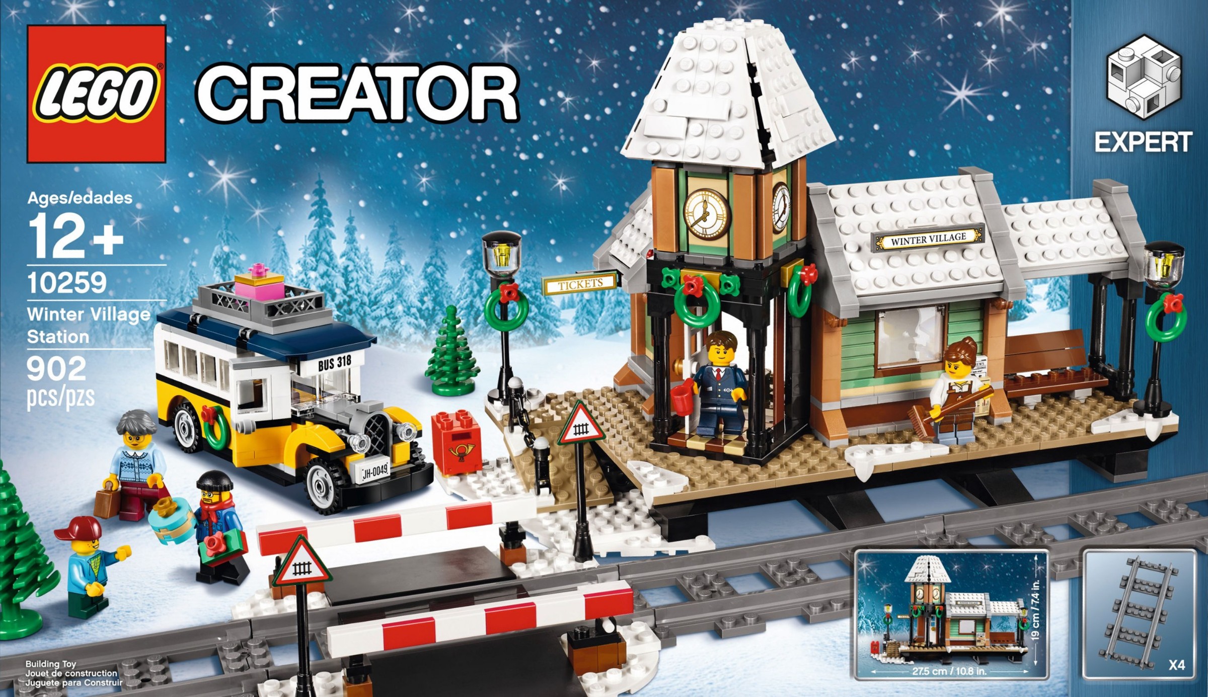LEGO Winter Village Station Set 10259 Unveiled!