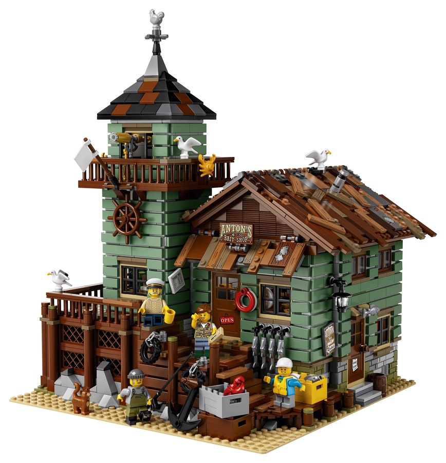 Old Fishing Store LEGO Ideas Set 21310 is Available Now